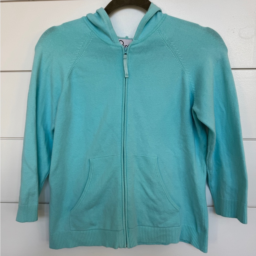Lilly Pulitzer Casual Light Blue Zip-up Jacket
Size Small